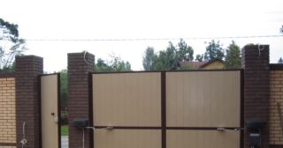 Купить распашные ворота автоматические Реж, цена от 3751 руб.