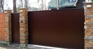 Купить откатные ворота консольные Реж, цена от 2775 руб.