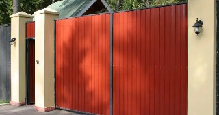 Купить ворота из профнастила Реж, цена от 4060 руб.